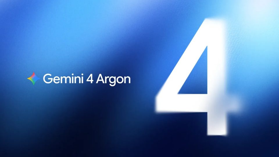 گوگل مدل هوش مصنوعی پیشرفته جدید خود با نام Gemini 4 Argon را معرفی کرد