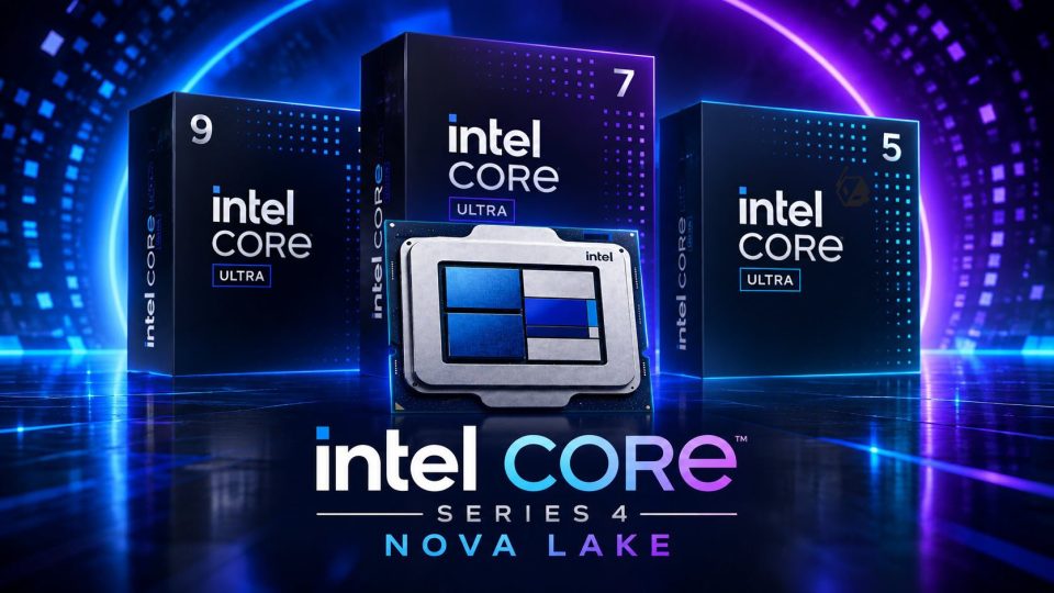 جزئیات پردازنده‌های دسکتاپ Nova Lake فاش شد؛ جهش بزرگ اینتل در تعداد هسته و حافظه کش
