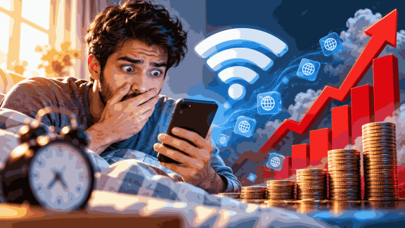 شوک صبحگاهی افزایش قیمت بسته‌های اینترنت