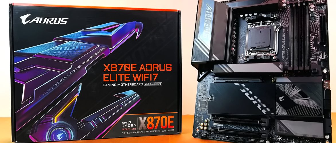 بررسی مادربرد X870E AORUS ELITE WIFI7 گیگابایت