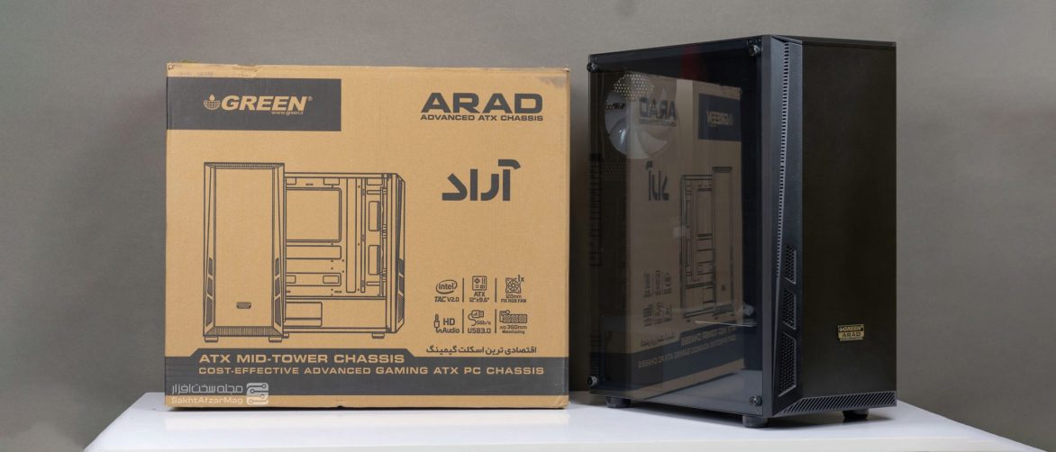 بررسی کیس آراد گرین - گیمینگ خوش قیمت و خوش ساخت (اعلام برنده)