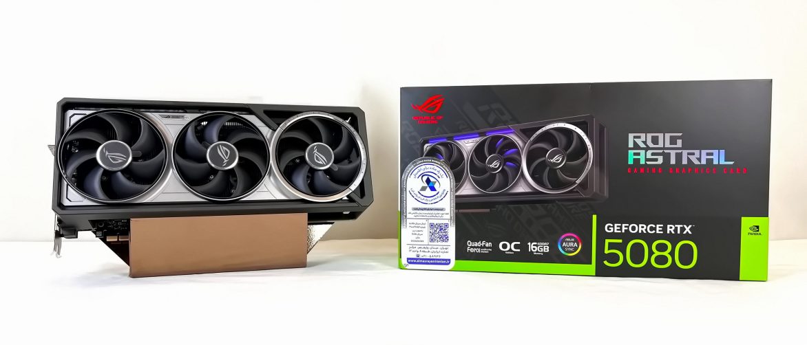 بررسی کارت گرافیک ROG ASTRAL RTX 5080 ایسوس