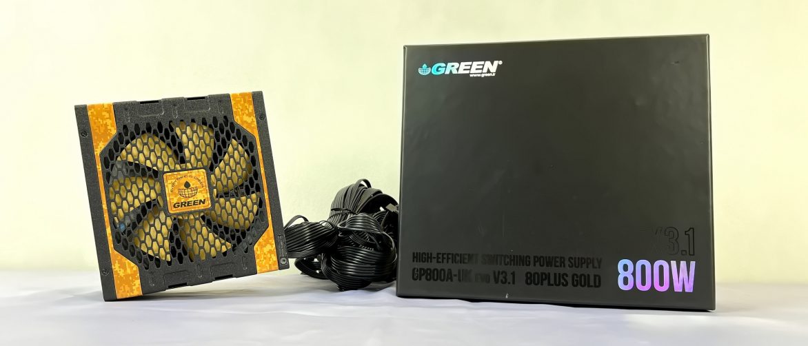 بررسی پاور  GREEN GP800A-UK EVO V3.1 GOLD