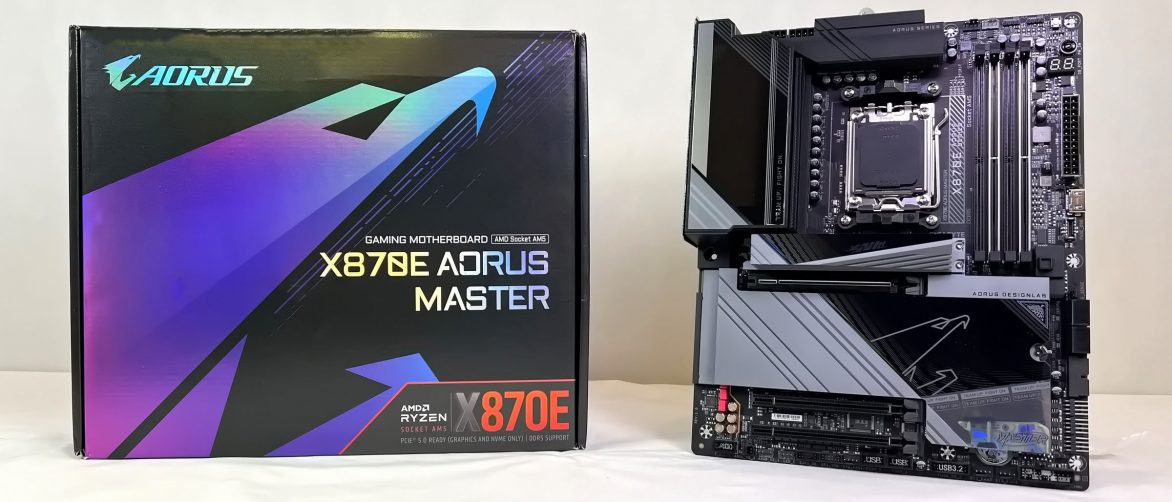 بررسی مادربرد گیگابایت GIGABYTE X870E AORUS MASTER