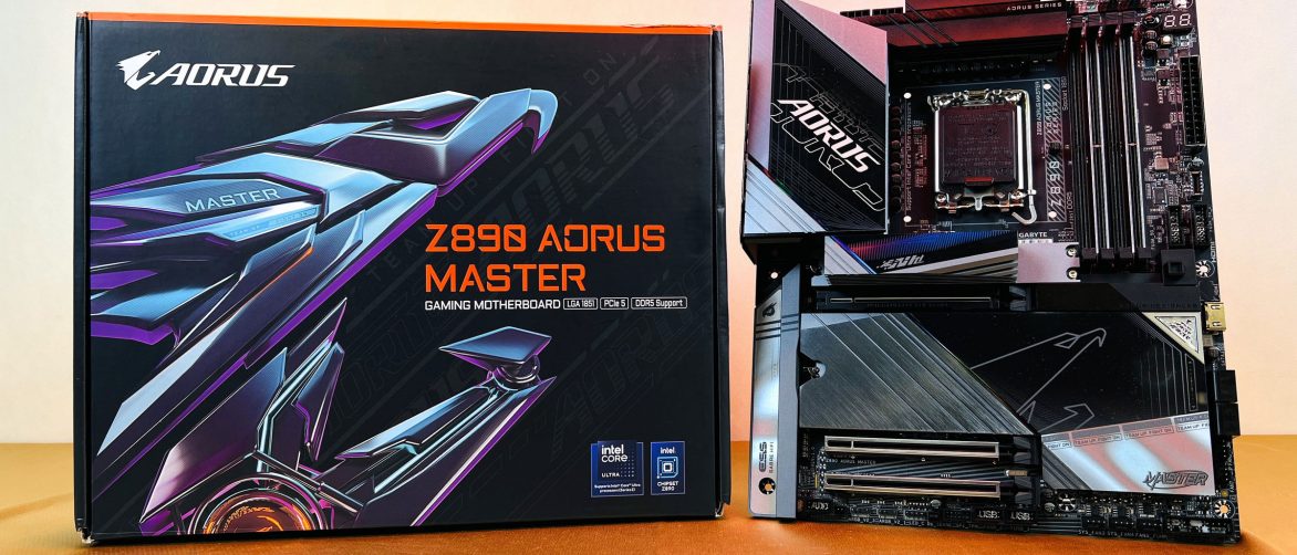 بررسی مادربرد Z890 AORUS MASTER گیگابایت