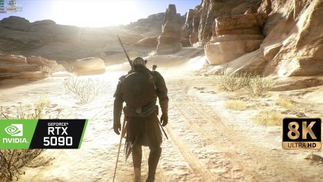 شکوفایی دوباره مصر باستان: اجرای خیره‌کننده Assassin’s Creed Origins با RTX 5090